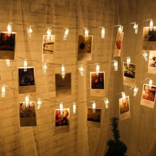 Picture of Photo Clip Fairy String Lights