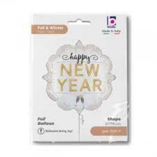 Picture of Happy New Year Foil Balloon – Circular Design