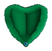 Picture of Green Heart Foil Balloon 