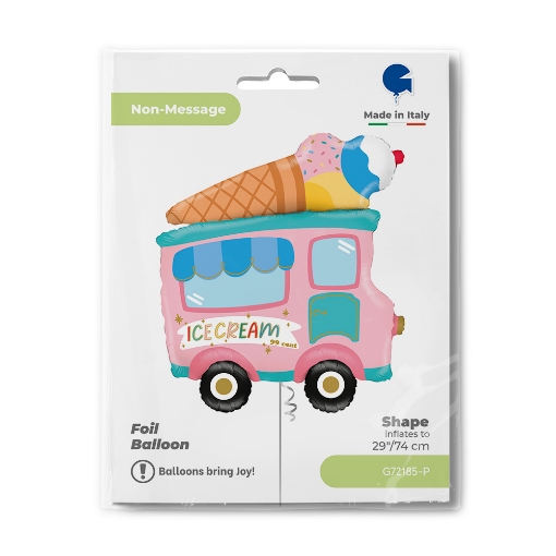 Picture of Ice Cream Truck Foil Balloon