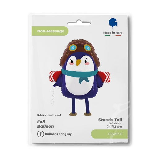 Picture of Penguin Aviator Foil Balloon