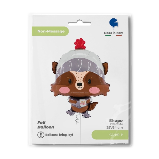 Picture of Raccoon Foil Balloon