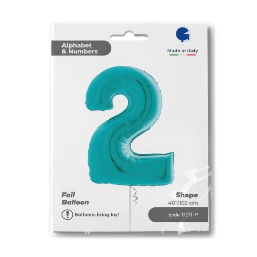 Picture of Number 2 Foil Balloon