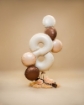 Picture of Number 7 Foil Balloon – Cream Satin Finish