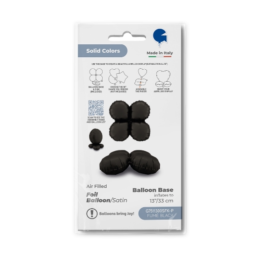 Picture of Balloon Base Kit – Smoke Black Satin Finish (13 Inches)