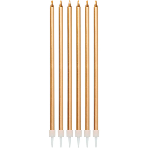 Picture of Golden Pencil Candle For Birthday Cakes