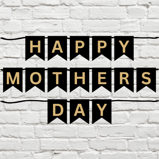 Picture of Elegant Happy Mothers Day Banner