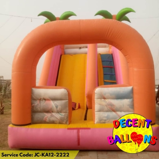 Picture of Tropical Slide Jumping Castle – Rent for Kids’ Party Adventures