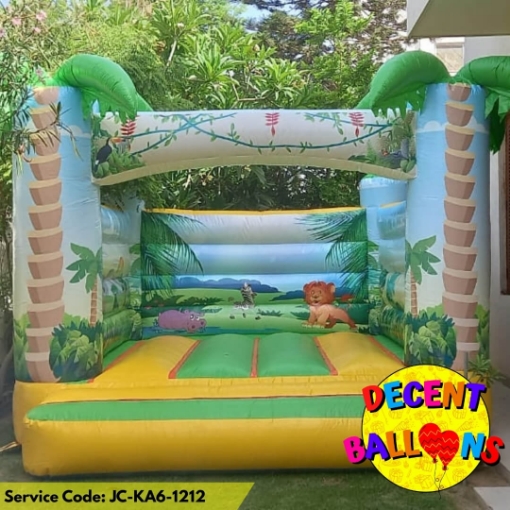 Picture of Jungle Animal Jumping Castle – Rent for Safari-Themed Kids’ Parties