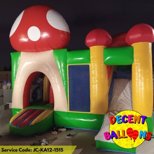 Picture of Mushroom Slide Jumping Castle – Rent for Fantasy-Themed Kids’ Parties