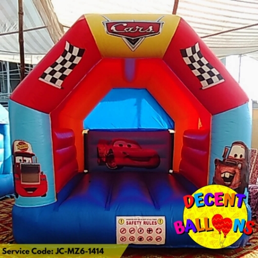 Picture of Cars Bounce House Jumping Castle – Rent for Cars-Themed Kids’ Parties in Karachi