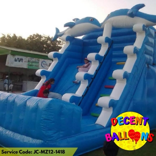 Picture of Dolphin Slide Jumping Castle