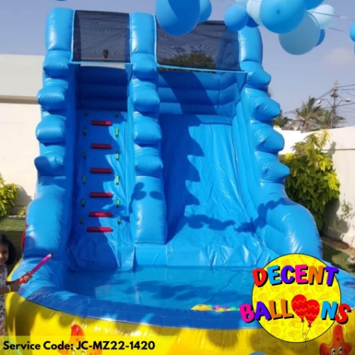 Picture of Summer Pool Slide Jumping Castle Combo